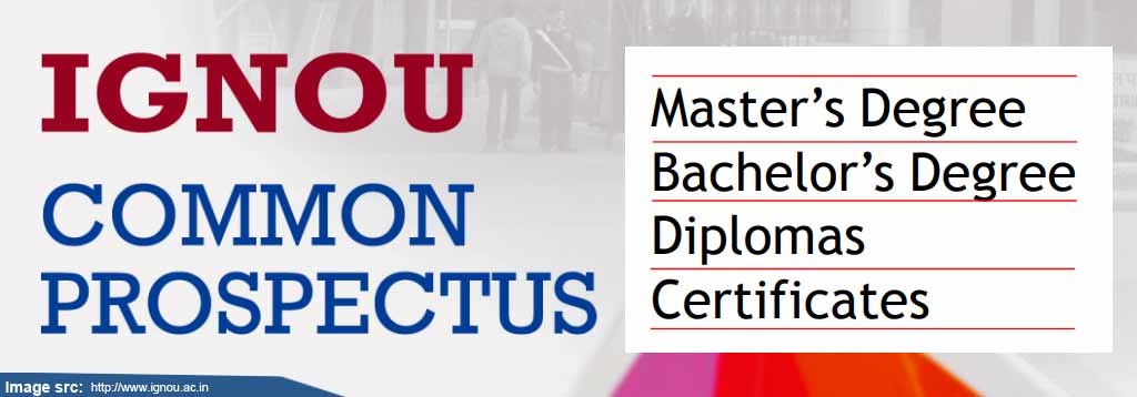 ignou common prospectus