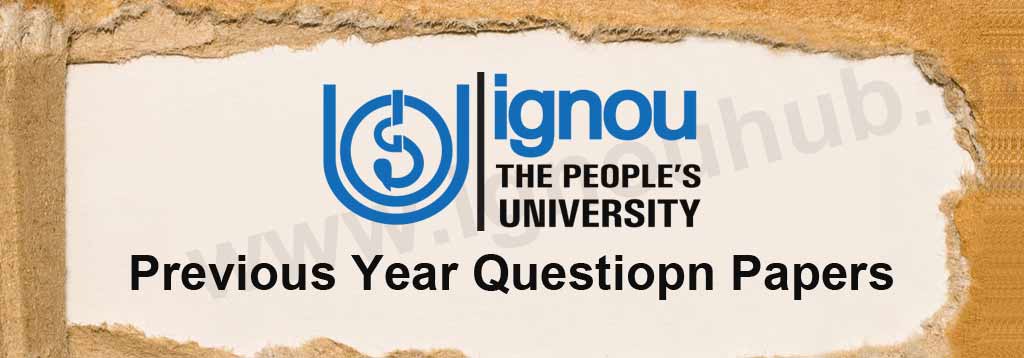 ignou previous question papers