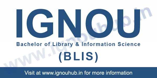 bachelor of library science ignou
