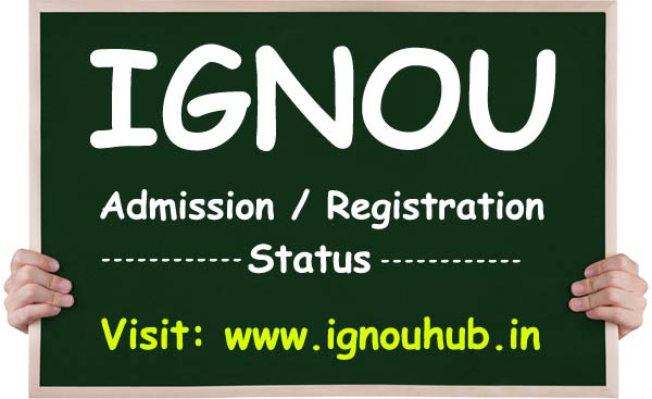 ignou admission status by name or enrollment no