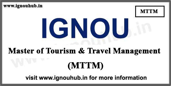 Master of Tourism and Travel Management (MTTM)