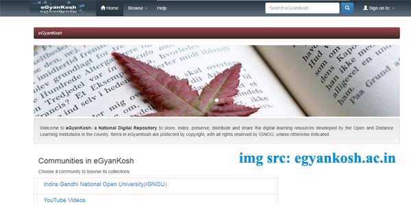 download ignou study material at egyankosh website