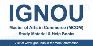 IGNOU MA Study Material & Books Free Download | IGnouHub.In
