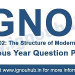BEGE 102 IGNOU Question Paper