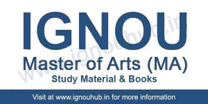 Study Material / Books - IGNOU HUB