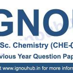 IGNOU CHE 4 question Paper