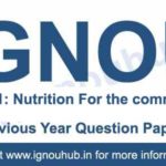 IGNOU ANC 1 Question Paper