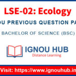 IGNOU LSE 2 Question Paper