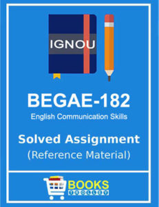 BEGAE 182 solved assignment