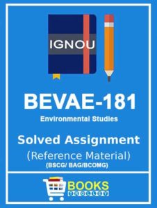 BEVAE 181 IGNOU Assignment solution
