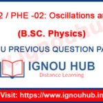 IGNOU BPHE 102 Question Paper