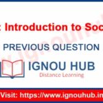 IGNOU BSWE 1 Question Paper