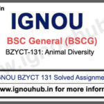 IGNOU BZYCT Solved Assignment