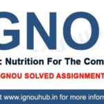 IGNOU ANC 1 Solved Assignment