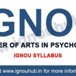 IGNOU MA Psychology Syllabus