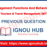 IGNOU MTTM 1 Question Paper