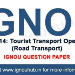 IGNOU MTTM 14 Question Paper