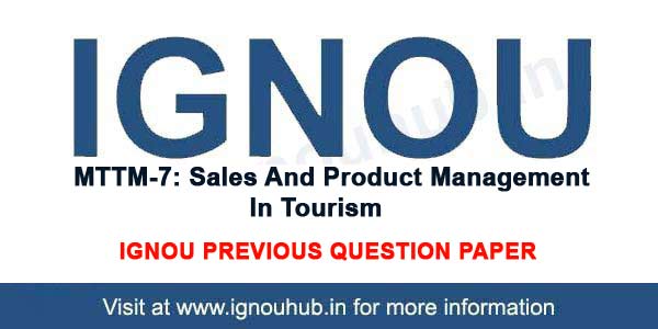 IGNOU MTTM 7 Question Paper