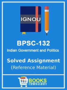 IGNOU BPSC 132 Solved Assignment PDF