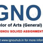 IGNOU BAG Solved Assignment