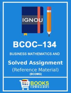 BCOC 134 Solved Assignment